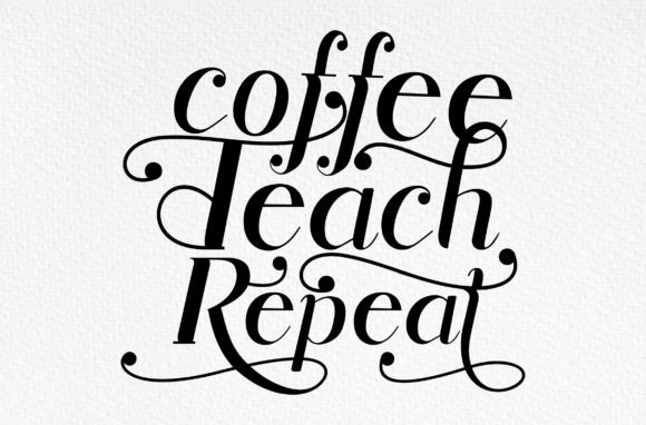 Coffee Teach Repeat: A Designer's Review for Embroidery