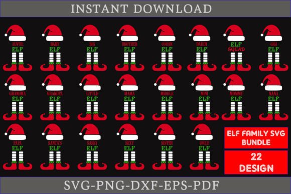 Elf Family SVG Bundle: A Designer's Review for Holiday Stitching