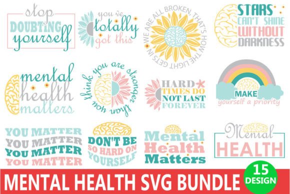Mental Health Retro Svg Bundle: A Designer's Review