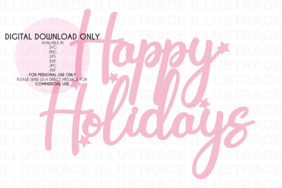 Review: Happy Holidays SVG Cake Topper for Embroidery