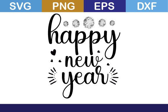 Review: Happy New Year SVG T Shirt for Embroidery