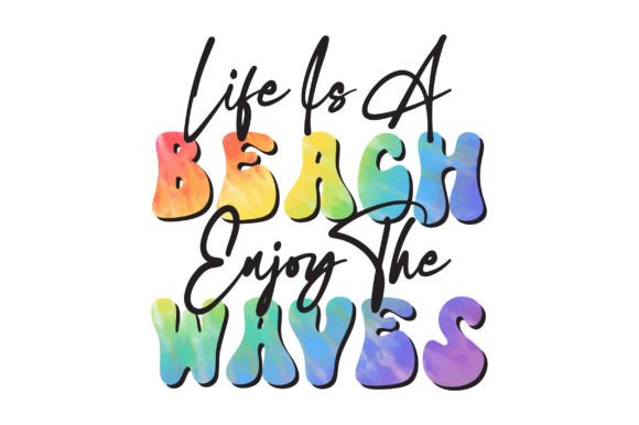 Review: Summer Beach Retro Wavy SVG Sublimation