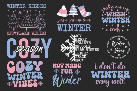 Review: Winter Retro SVG Sublimation Bundle for Embroidery