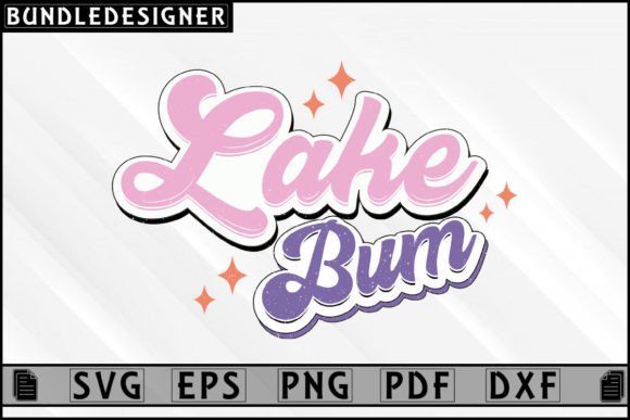 Summer Lake Bum SVG Design: A Designer's Review